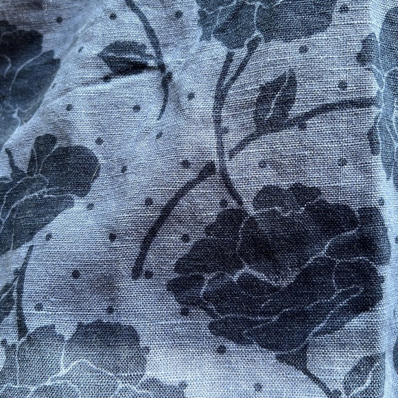 NWT Liz Claiborne linen/cotton blouse M-L - Picture 7 of 7